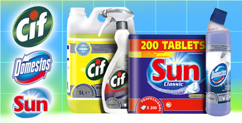   ″″ -    : SUN, DOMESTOS, CIF