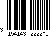 3154143222205