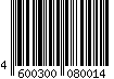 4600300080014 4600300080014