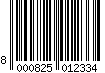 8000825012334