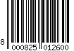 8000825012600