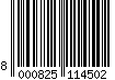 8000825114502