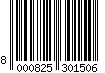 8000825301506