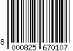 8000825670107