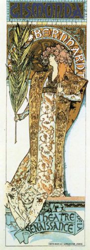 Гисмонда. Рекламный плакат для Сары Бернар, 1894 Гисмонда. Рекламный плакат для Сары Бернар, 1894