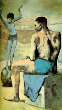 Девочка на шаре, 1905 Девочка на шаре, 1905