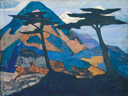 Гималайский пейзаж, 1924 Гималайский пейзаж, 1924