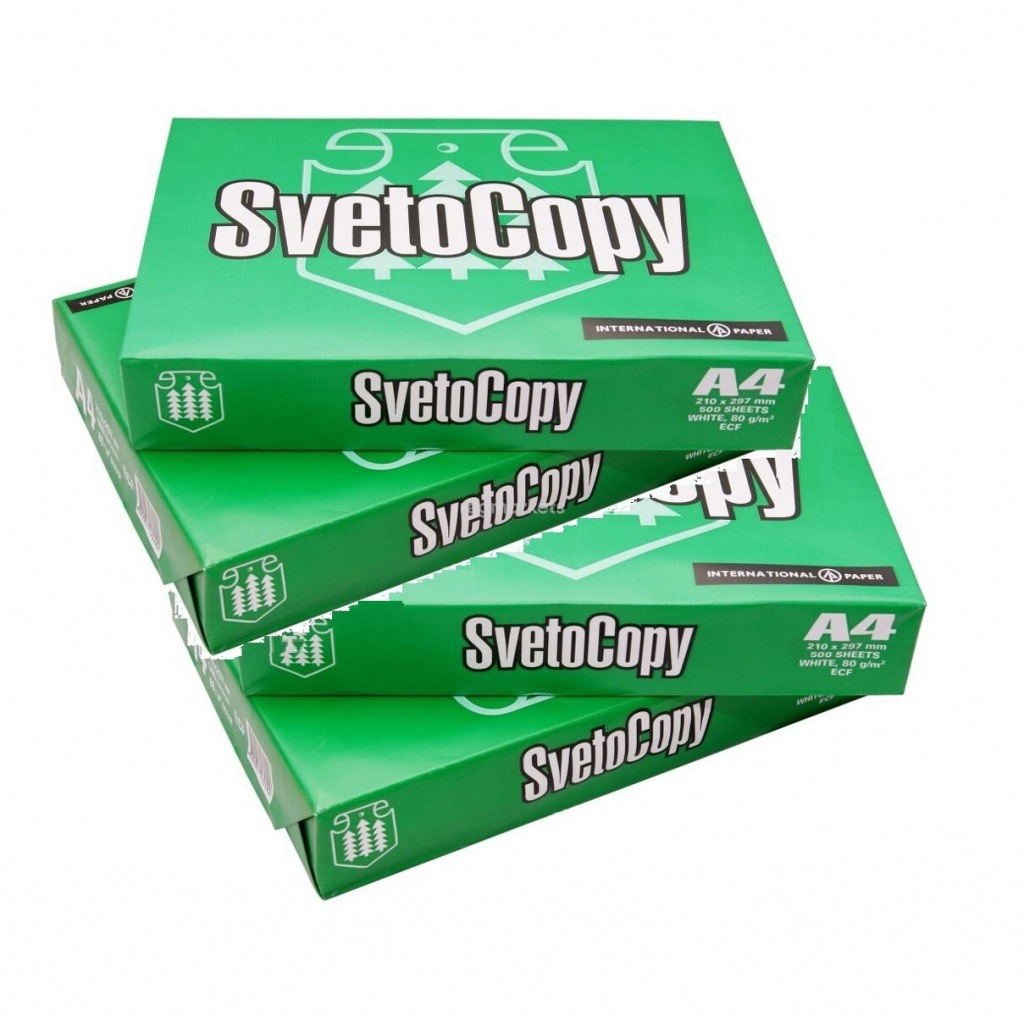 Суперскидка на БЕЛУЮ бумагу Svetocopy Classic А4!