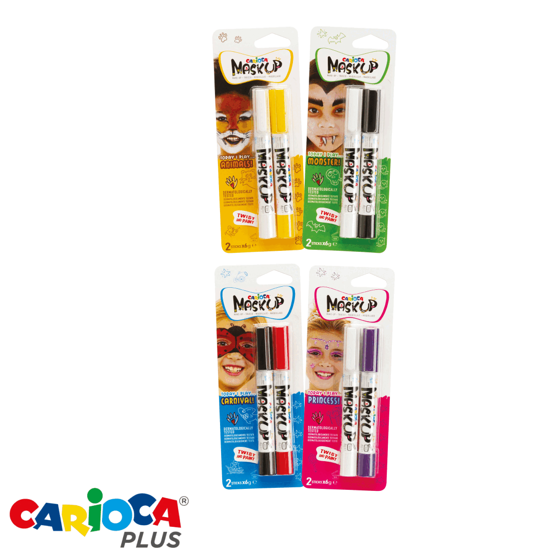 Грим-стики для лица от ТМ Carioca