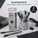 Гелевые ручки Black&White от Hatber: эстетика old money Гелевые ручки Black&White от Hatber: эстетика old money