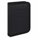 Пенал Феникс+, 13.3x20x3.5 см, искусственная кожа, перфорация + глиттерная подложка, без наполнения Пенал Феникс+, 13.3x20x3.5 см, искусственная кожа, перфорация + глиттерная подложка, без наполнения