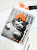 Дневник школьный арт. 70992 КОТ В ШАПОЧКЕ / твёрдый переплёт 7БЦ, А5+, 48 л., выборочный УФ-лак, матовая ламинация, печать в одну краску, универсальная шпаргалка/ Дневник школьный арт. 70992 КОТ В ШАПОЧКЕ / твёрдый переплёт 7БЦ, А5+, 48 л., выборочный УФ-лак, матовая ламинация, печать в одну краску, универсальная шпаргалка/