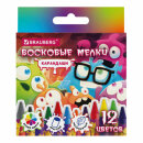 Восковые мелки BRAUBERG ″CUTE MONSTERS″ Восковые мелки BRAUBERG ″CUTE MONSTERS″