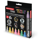 Маркеры меловые BRAUBERG ″CHALK″, металлик, 8 цветов Маркеры меловые BRAUBERG ″CHALK″, металлик, 8 цветов