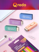 Выдвижной ластик от Qredo. Выдвижной ластик от Qredo.