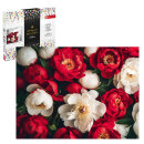 Алмазная мозаика (набор для творчества), КРАСНЫЕ И БЕЛЫЕ ПИОНЫ, 30*40 см, форма страз: круглая, 23 цветов страз, картонная коробка Алмазная мозаика (набор для творчества), КРАСНЫЕ И БЕЛЫЕ ПИОНЫ, 30*40 см, форма страз: круглая, 23 цветов страз, картонная коробка