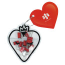 Зажимы канцелярские, размер 15х25 мм, 10 шт. в наборе, цвет красный Зажимы канцелярские, размер 15х25 мм, 10 шт. в наборе, цвет красный