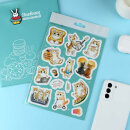 Набор наклеек для детей. Серия ″Коты″ Набор наклеек для детей. Серия ″Коты″