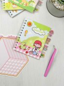 Наклейки в блокноте: наклейки в блокноте (12 л.), пинцет металлический в наборе, размер листа 90х110 мм, кол-во наклеек 180+, полноцветная печать Наклейки в блокноте: наклейки в блокноте (12 л.), пинцет металлический в наборе, размер листа 90х110 мм, кол-во наклеек 180+, полноцветная печать