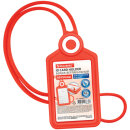 Бейдж вертикальный BRAUBERG, красный Бейдж вертикальный BRAUBERG, красный