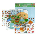 Наклейки-румбокс д/создания миниатюрных сцен: наклейки (3 л.), поле д/наклеивания (1 л.), пинцет металлический в наборе, размер листа 264х211 мм, кол-во наклеек 200+, полноцветная печать Наклейки-румбокс д/создания миниатюрных сцен: наклейки (3 л.), поле д/наклеивания (1 л.), пинцет металлический в наборе, размер листа 264х211 мм, кол-во наклеек 200+, полноцветная печать