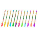 Ручки гелевые неоновые BRAUBERG KIDS ″CUTE ANIMALS″, 12 цветов Ручки гелевые неоновые BRAUBERG KIDS ″CUTE ANIMALS″, 12 цветов