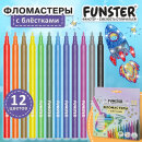 Фломастеры с блестками FUNSTER ″GLITTER″ , 12 цветов Фломастеры с блестками FUNSTER ″GLITTER″ , 12 цветов