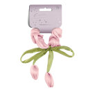 Резинка для волос Феникс+, 1 шт., б/р, розовый, зелёный, подложка из мелованного картона + ПЭТ-пакет с европодвесом Резинка для волос Феникс+, 1 шт., б/р, розовый, зелёный, подложка из мелованного картона + ПЭТ-пакет с европодвесом