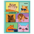 Дневник 5-11 класс FUNSTER ″Мемные коты″ Дневник 5-11 класс FUNSTER ″Мемные коты″