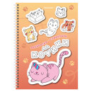 Стикербук РАСКРАСЬ И НАКЛЕЙ BRAUBERG, ″Котики″ Стикербук РАСКРАСЬ И НАКЛЕЙ BRAUBERG, ″Котики″