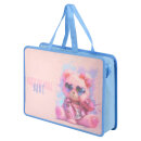 Папка для школьных тетрадей пластиковая Феникс+, формат А4, 500 мкм, розовый, голубой Папка для школьных тетрадей пластиковая Феникс+, формат А4, 500 мкм, розовый, голубой