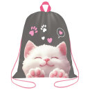 Мешок для обуви BRAUBERG KIDS, ″Мурлыкающая кошка″ Мешок для обуви BRAUBERG KIDS, ″Мурлыкающая кошка″