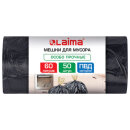 Мешки для мусора с завязками 60 л, LAIMA Мешки для мусора с завязками 60 л, LAIMA