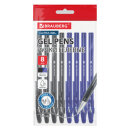 Ручки гелевые BRAUBERG ″ULTRA GEL″, 8 штук (4 синих, 4 чёрных) Ручки гелевые BRAUBERG ″ULTRA GEL″, 8 штук (4 синих, 4 чёрных)