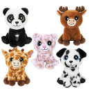 Игрушка мягкая ″Ассорти 1″, WOOZOO, 5 дизайнов Игрушка мягкая ″Ассорти 1″, WOOZOO, 5 дизайнов