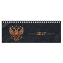 Планинг датированный 2027, 290х100 мм, 64 листов, гребень по длинной стороне, матовая ламинация, выборочный УФ-лак Планинг датированный 2027, 290х100 мм, 64 листов, гребень по длинной стороне, матовая ламинация, выборочный УФ-лак