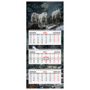 Календарь квартальный BRAUBERG EXTRA MINI, ″Goats″ Календарь квартальный BRAUBERG EXTRA MINI, ″Goats″