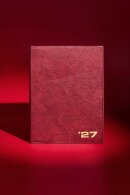 Ежедневник датированный 2027 ESCALADA, формат А5+, 176 л., запаянный край, интегральный переплёт, искусственная кожа ″Шеврет″, тиснение фольгой