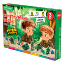 Набор кинетического песка 3 кг, ″ПЕСЧАНАЯ БИТВА″, BRAUBERG KIDS