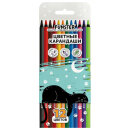 Карандаши цветные FUNSTER BLACK, 12 цветов Карандаши цветные FUNSTER BLACK, 12 цветов