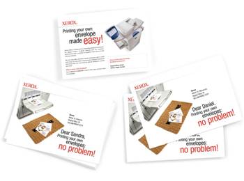 Эффективная цифровая печать на конвертах Xerox Digital Envelopes Эффективная цифровая печать на конвертах Xerox Digital Envelopes