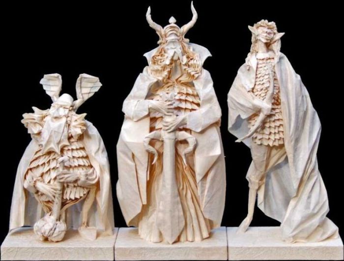 Оригинальные оригами от Эрика Джойселя (Eric Joisel) Оригинальные оригами от Эрика Джойселя (Eric Joisel)