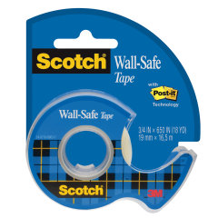 ��������� �������� ������������ � ����� ������� ������ Scotch� Wall-Safe tape