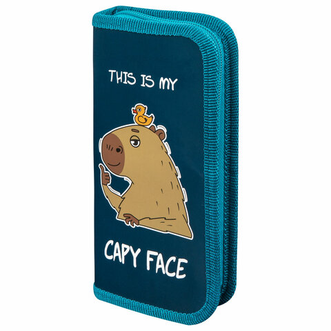 Пенал ПИФАГОР ″Capy face″ Пенал ПИФАГОР ″Capy face″