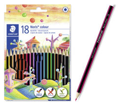 18 ярких цветов! Цветные карандаши Staedtler Noris Club!