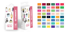 ����� SKETCHMARKER Artist Fine Pen 48 Basic Set
