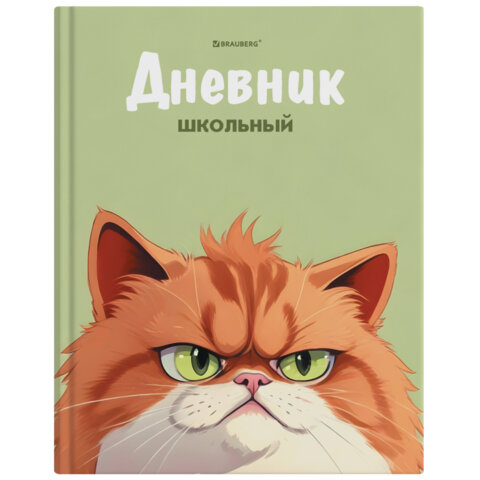 Дневник 5-11 класс BRAUBERG, ″Суровый Кот″ Дневник 5-11 класс BRAUBERG, ″Суровый Кот″