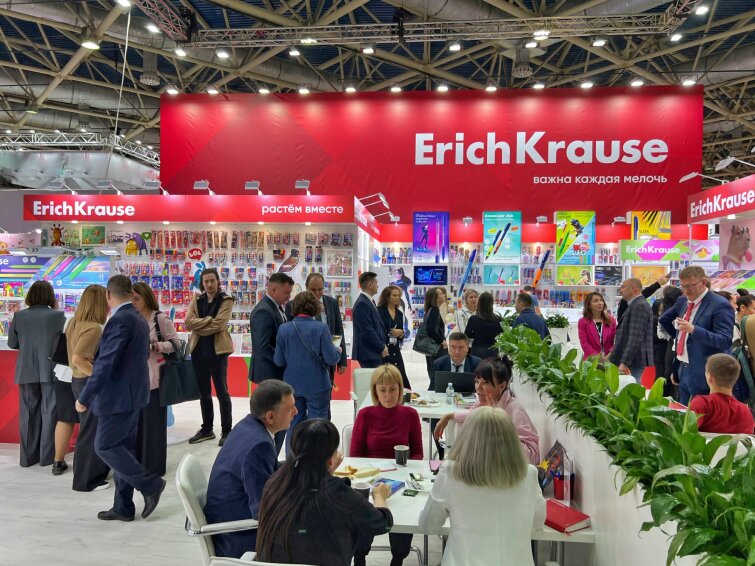 Масштаб и яркие эмоции: ErichKrause на выставке «Мир детства 2024» Масштаб и яркие эмоции: ErichKrause на выставке «Мир детства 2024»