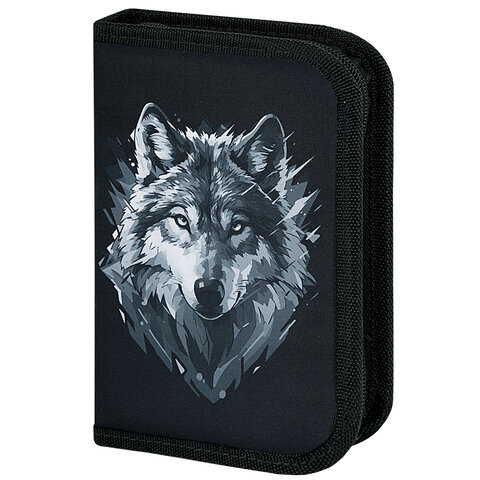 Пенал BRAUBERG, ″Gray wolf″ Пенал BRAUBERG, ″Gray wolf″