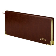 Еженедельник датированный 2026 ESCALADA, размер 170х88 мм, 64 л., интегральный переплёт, искусственная кожа ″Сариф″, металлические уголки, тиснение фольгой Еженедельник датированный 2026 ESCALADA, размер 170х88 мм, 64 л., интегральный переплёт, искусственная кожа ″Сариф″, металлические уголки, тиснение фольгой